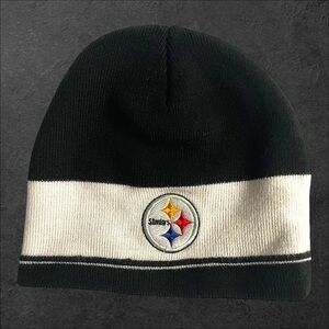 Reebok NFL Team Apparel Pittsburgh Steelers Football Beanie